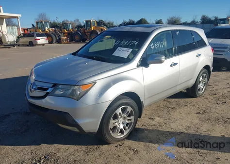 2008 Acura Mdx Technology Package из США, поврежденный, VIN 2HNYD28388H529134